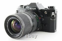 Excellent++ Canon AE-1 Black 35mm SLR Film Camera with 35-70mm Lens