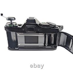 Excellent Canon AE-1 PROGRAM 35mm SLR Film Camera+Lense+Strap+Battery FROM JAPAN