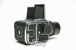 Excellent Hasselblad 500CM + 50mm f/4 lens + A12 Film Back + Accessories