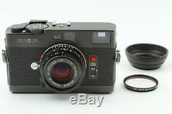 Excellent+++++ /HoodMinolta CLE + M-Rokkor QF 40mm f/2 Lens from JAPAN #547