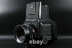 Excellent + MAMIYA RB67 Pro with Sekor C 127mm F/3.8 Lens Film Back Japan