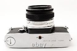Excellent Olympus OM-1 SLR Film Camera + Near MINT F. Zuiko 50mm f/1.8 Lens