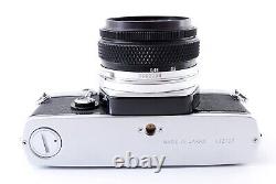 Excellent+++ Olympus OM-1 Silver SLR Film Camera + Zuiko MC 50mm f/1.8 Lens
