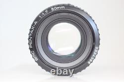 Excellent Pentax Program A Film Camera + SMC Pentax-A 50mm F/1.7 Lens From Japan
