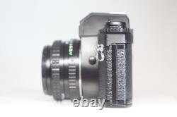 Excellent Pentax Program A Film Camera + SMC Pentax-A 50mm F/1.7 Lens From Japan