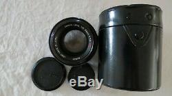 F1.2 55mm Fd Ssc Canon Film Camera Lens As New Prime Manual Focus 2 X Cap Japan