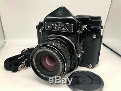FedEx N MINT Pentax 6x7 67 TTL Finder + SMC P 90mm F2.8 Lens From Japan