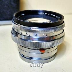 Film Camera 35mm Tested Kiev 4AM lens Jupiter-8M 2/50 vintage rangefinder USSR