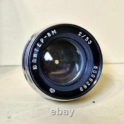 Film Camera 35mm Tested Kiev 4AM lens Jupiter-8M 2/50 vintage rangefinder USSR