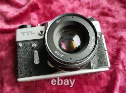 Film Camera 35mm Tested ZENIT-TTL lens Helios 44 2/58 M42 Vintage SLR Cameras