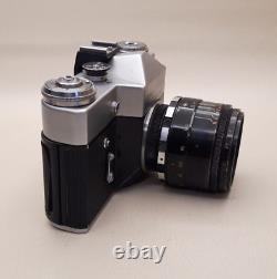 Film Camera ZENIT-B with HELIOS 44M 2/58 ZEBRA'' lens Very RARE