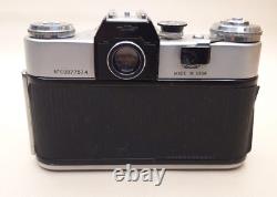 Film Camera ZENIT-B with HELIOS 44M 2/58 ZEBRA'' lens Very RARE