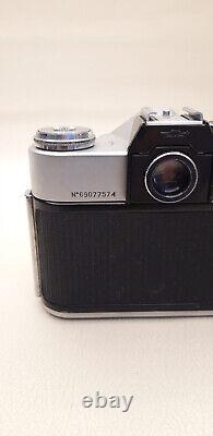 Film Camera ZENIT-B with HELIOS 44M 2/58 ZEBRA'' lens Very RARE