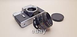 Film Camera ZENIT-B with HELIOS 44M 2/58 ZEBRA'' lens Very RARE