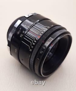 Film Camera ZENIT-B with HELIOS 44M 2/58 ZEBRA'' lens Very RARE