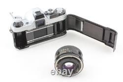 Film Tested Exc+5 Canon AE-1 35mm Film Camera New FD 50mm f1.8 Lens From JAPAN