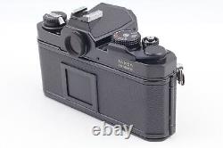 First Model MINT Nikon FM Black 35mm Film Camera Ai 50mm f1.8 Lens From JAPAN