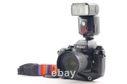 Flash Near MINT Nikon F4 F4S 35mm Film Camera SLR 28-80mm AF Lens From JAPAN