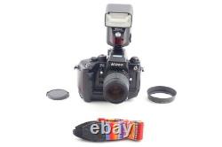 Flash Near MINT Nikon F4 F4S 35mm Film Camera SLR 28-80mm AF Lens From JAPAN