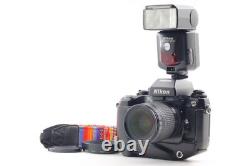 Flash Near MINT Nikon F4 F4S 35mm Film Camera SLR 28-80mm AF Lens From JAPAN