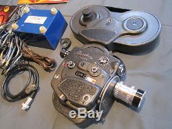 France Beaulieu R16 16mm Movie Camera Som Berthiot C-mount Lens, 200ft Mag