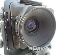 Fuji GX 680 III camera, GX M 125mm /f 5.6 lens, IIIN Rollfim holder (back)