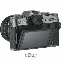Fuji film X-T30 Digital Camera with XC 15-45mm Lens in Charcoal Silver (UK) BNIB