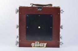 GORGEOUS IKEDA ANBA WOOD VIEW 4x5 FIELD CAMERA withNIKKOR 135mm F5.6 LENS, NICE