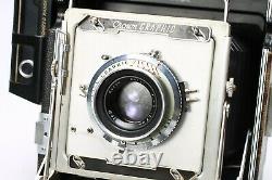 GRAFLEX CROWN GRAPHIC 4X5 FILM CAMERA + EKTAR 127mm f/4.7 lens