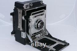 Graflex 4x5 Crown Graphic Special camera. Xenar 135/4.7 lens. (2) Film Holders