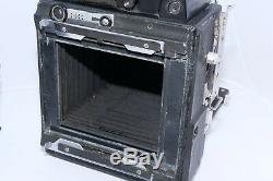 Graflex 4x5 Speed Graphic field camera. Optar 135mm /4.7 lens (2)Film Holders