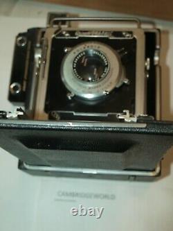 Graflex Crown Graphic 4x5 Press Camera with 135mm f4.7 Wollensak Raptar lens