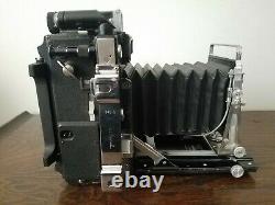 Graflex Speed Graphic 4x5 Press Camera Kodak Ektar 127mm f4.7 Lens Graflok WORKS