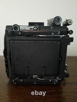 Graflex Speed Graphic 4x5 Press Camera Kodak Ektar 127mm f4.7 Lens Graflok WORKS