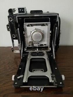 Graflex Speed Graphic 4x5 Press Camera Kodak Ektar 127mm f4.7 Lens Graflok WORKS