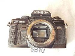 Great Minolta X700 Camera with Rokkor PG 58mm f1.2 Lens