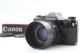 HOOD Near MINT Canon AE-1 35mm SLR Film Camera Black 50mm F1.4 Lens JAPAN