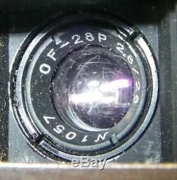 HORIZON HORIZONT PANORAMIC camera 28mm F2.8 lens 35mm film Russian Widelux 1970