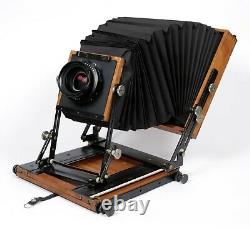 Handmade 8X10 camera with 240mm F5.6 lens + holder + NEW BELLOWS + Holder