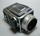 Hasselblad 1000F Camera Body Carl Zeiss Tessar 80/2.8 Lens C12 Film Magazine