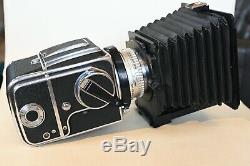Hasselblad 500C Camera with Planar 80mm F2.8 C Lens & Magazine 12 + Extras