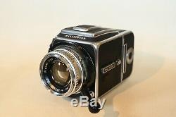 Hasselblad 500C Camera with Planar 80mm F2.8 C Lens & Magazine 12 + Extras
