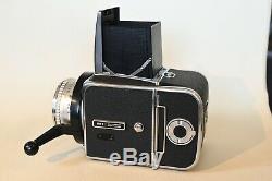 Hasselblad 500C Camera with Planar 80mm F2.8 C Lens & Magazine 12 + Extras