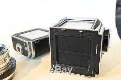 Hasselblad 500C Camera with Planar 80mm F2.8 C Lens & Magazine 12 + Extras