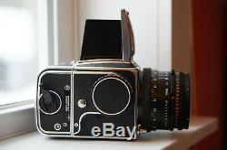 Hasselblad 500C/M Film Camera with 80 mm lens kit with 10 rolls of film
