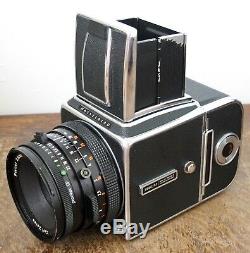 Hasselblad 500C/M Medium Format Film Camera + 80mm f/2.8 CF Lens + WLF + RFH Kit