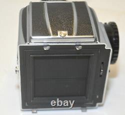 Hasselblad 500C/M with Carl Zeiss Planar 80mm F/2.8 Lens A12 Film Back NEAR MINT