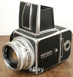 Hasselblad 500C Medium Format Film Camera + 80mm f/2.8 Lens + WLF + RFH