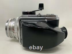 Hasselblad 500C with Carl Zeiss Planar 80mm F/2.8 Lens +A12 Back + Viewer READ