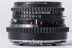 Hasselblad 500c/m Body, 80mm 2.8 Lens Carl Zeiss Planar T, A12 Filmback, & Hood